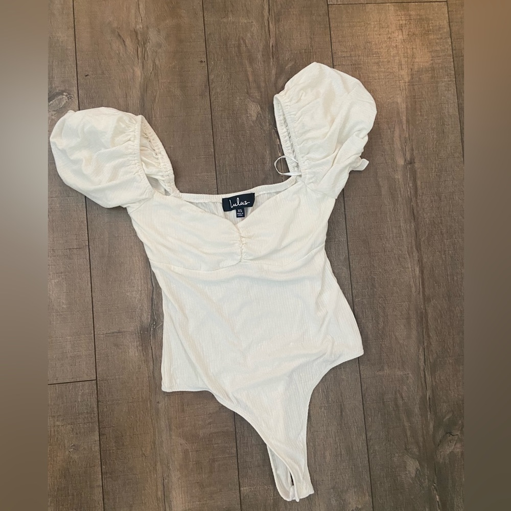 Lulus White Bodysuit